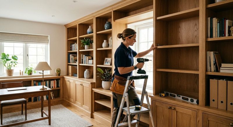 Built In Shelving Service in Annapolis, MD