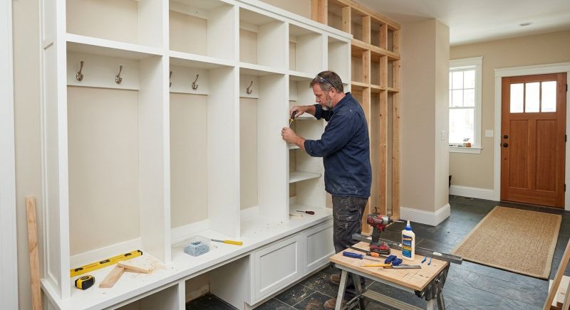 Built In Storage Installation in Raleigh, NC