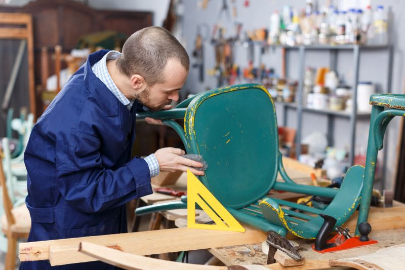 Upholstery Repair Scene