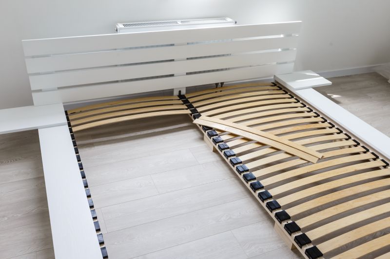 Repaired and Reinforced Bed Frame